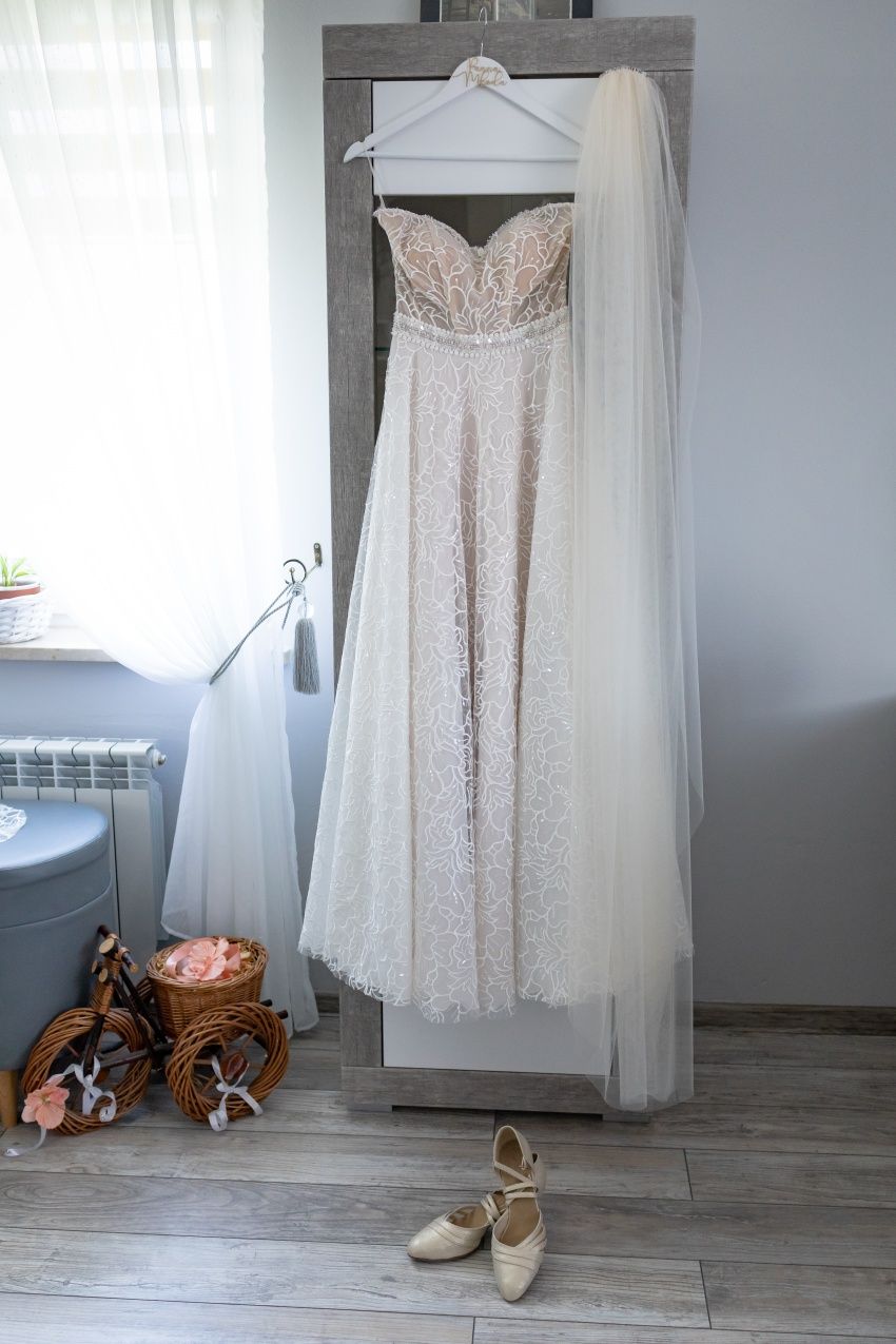 Suknia ślubna boho