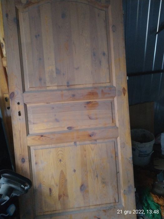 Drzwi drewniane 90 prawe