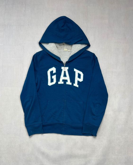 Ocieplana Bluza GAP big logo zipped