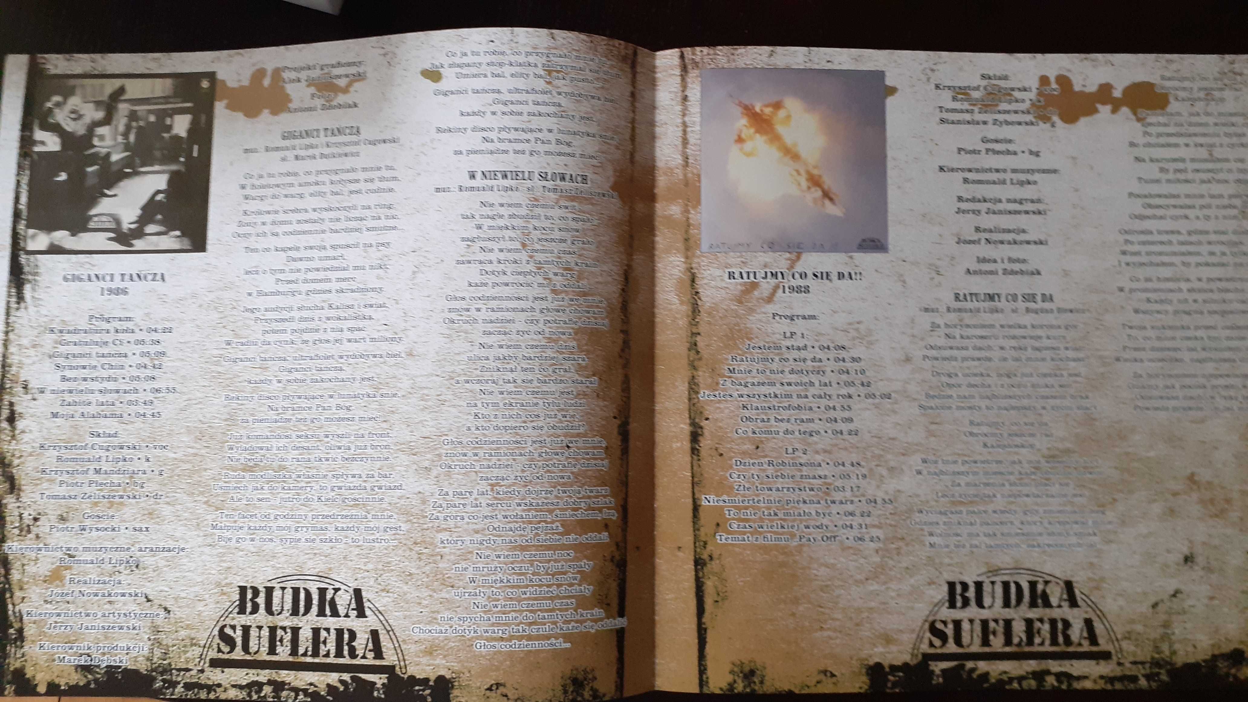Budka Suflera 20 CD, AUTOGRAFY muzyków na okładce NOWY, UNIKAT