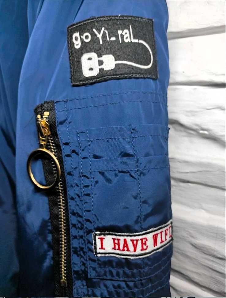 Unikatowy ! Jedyny taki „Design/Dizajn” Kurtka Typu „ Top-Gun ”(S/M/L)