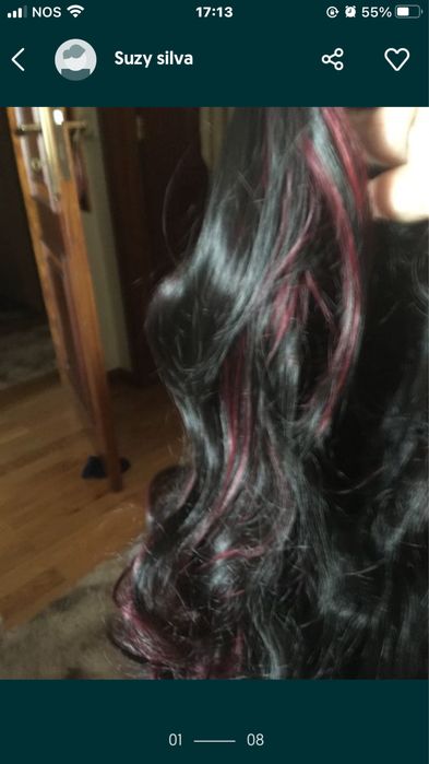 Perucas feitas manualmente par fins terapeuticos