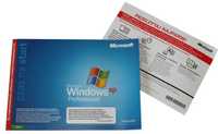 Windows XP Professional SP3 OEM - COA, CD, książeczka