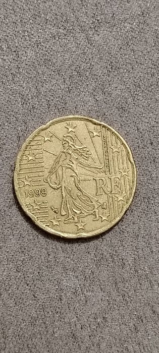 20 cêntimos 1999 França,
