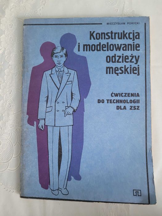 Konstrukcja i modelowanie odzieży męskiej  M. Porycki 1981r