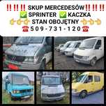 Skup Mercedes Sprinter Kaczka 190d w124 Vario 814d Actros