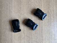 Plastikowa klamra zatrzaskowa 6x3cm 3 sztuki