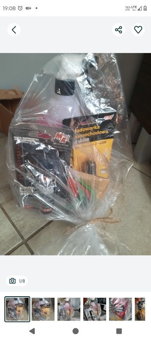 Zestaw ładowarka samochodowa kulki wosk masa naprawcza