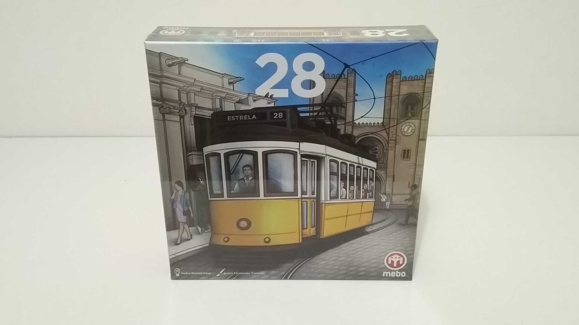 28 Elétrico de Lisboa - Jogo de Tabuleiro Novo e Selado