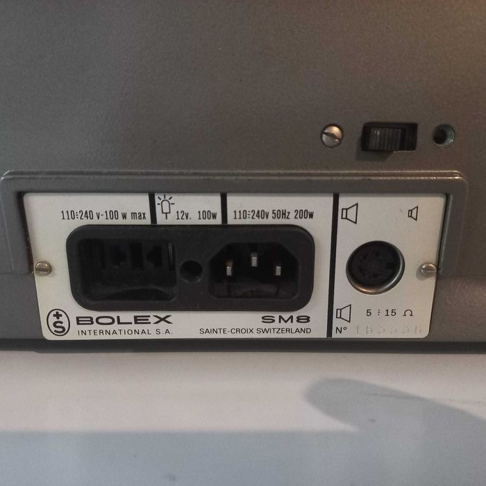 Projetor Bolex SM8