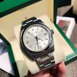 Rolex NOVO Oyster Perpetual Prateado