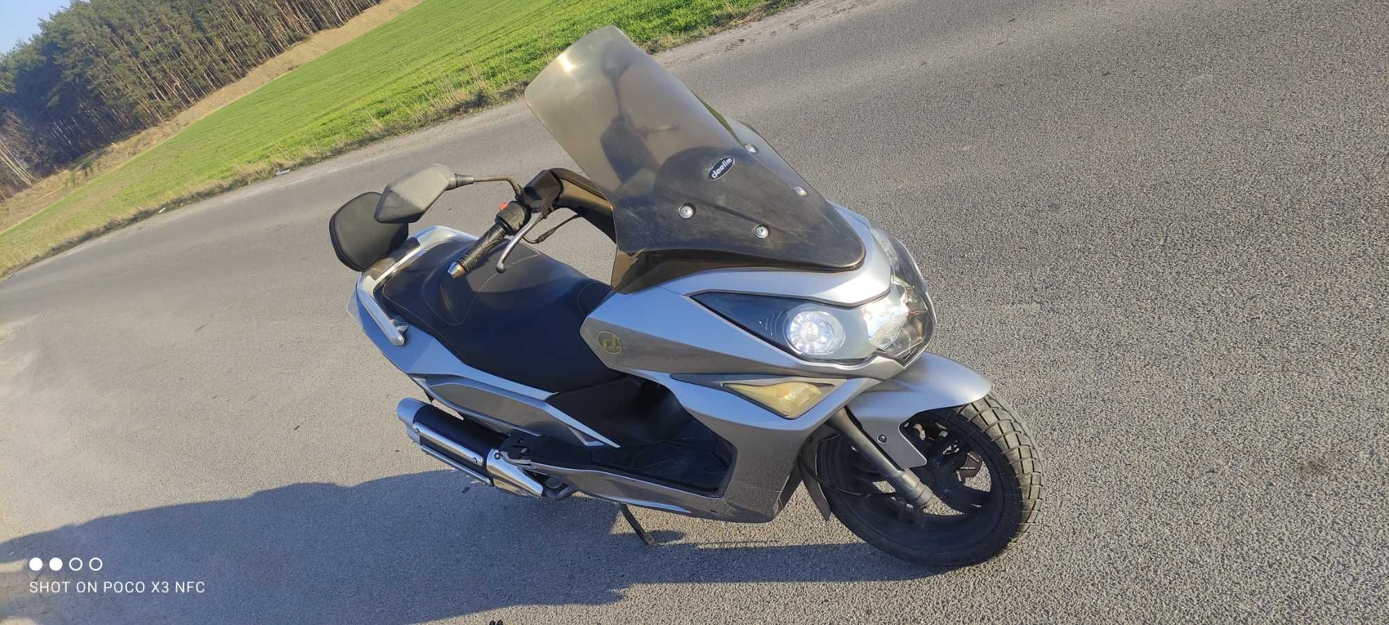 DAELIM S3 125 z 2015r przebieg 16 200 km zamiana  transport