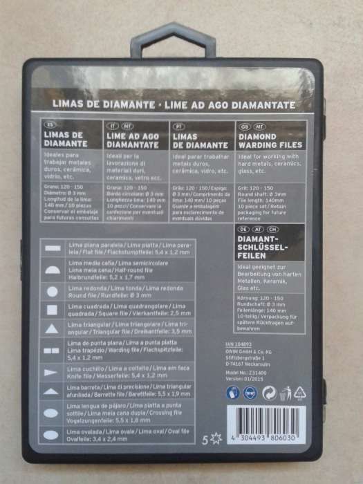 10 Limas em Diamante Industrial para Trabalhar Materiais Duros.