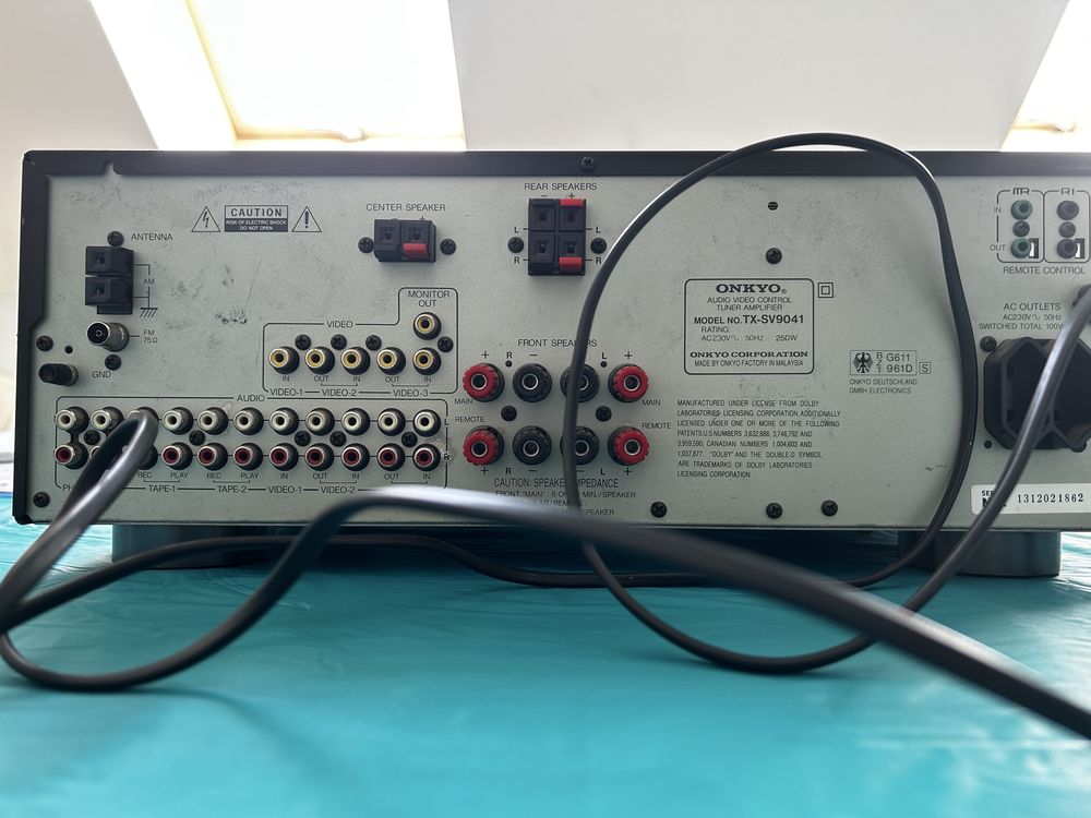 ONKYO tx-sv9041 II firmowy amplituner stereo