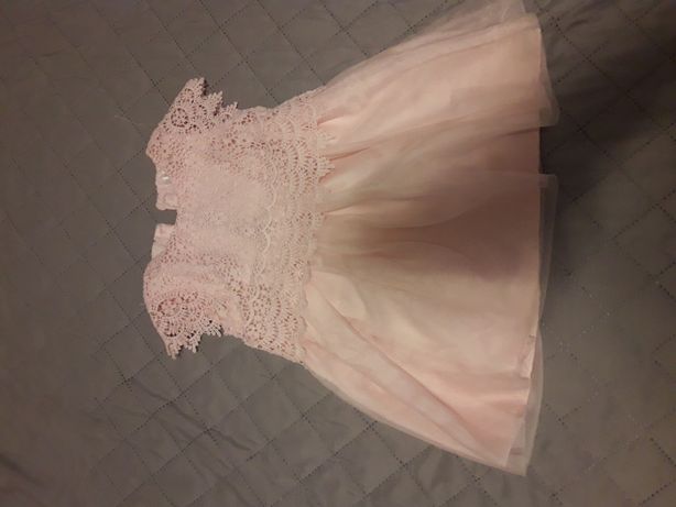 Sukienka różowa 80