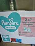 21x52szt chusteczki pampers sensitive