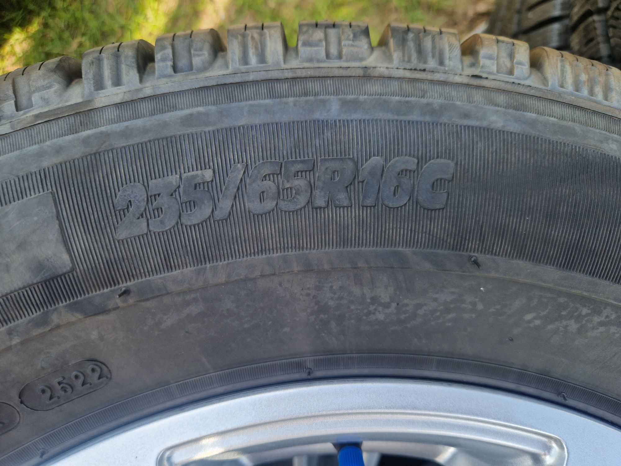 Alufelgi sprinter  z oponami 235/65r16c kamper