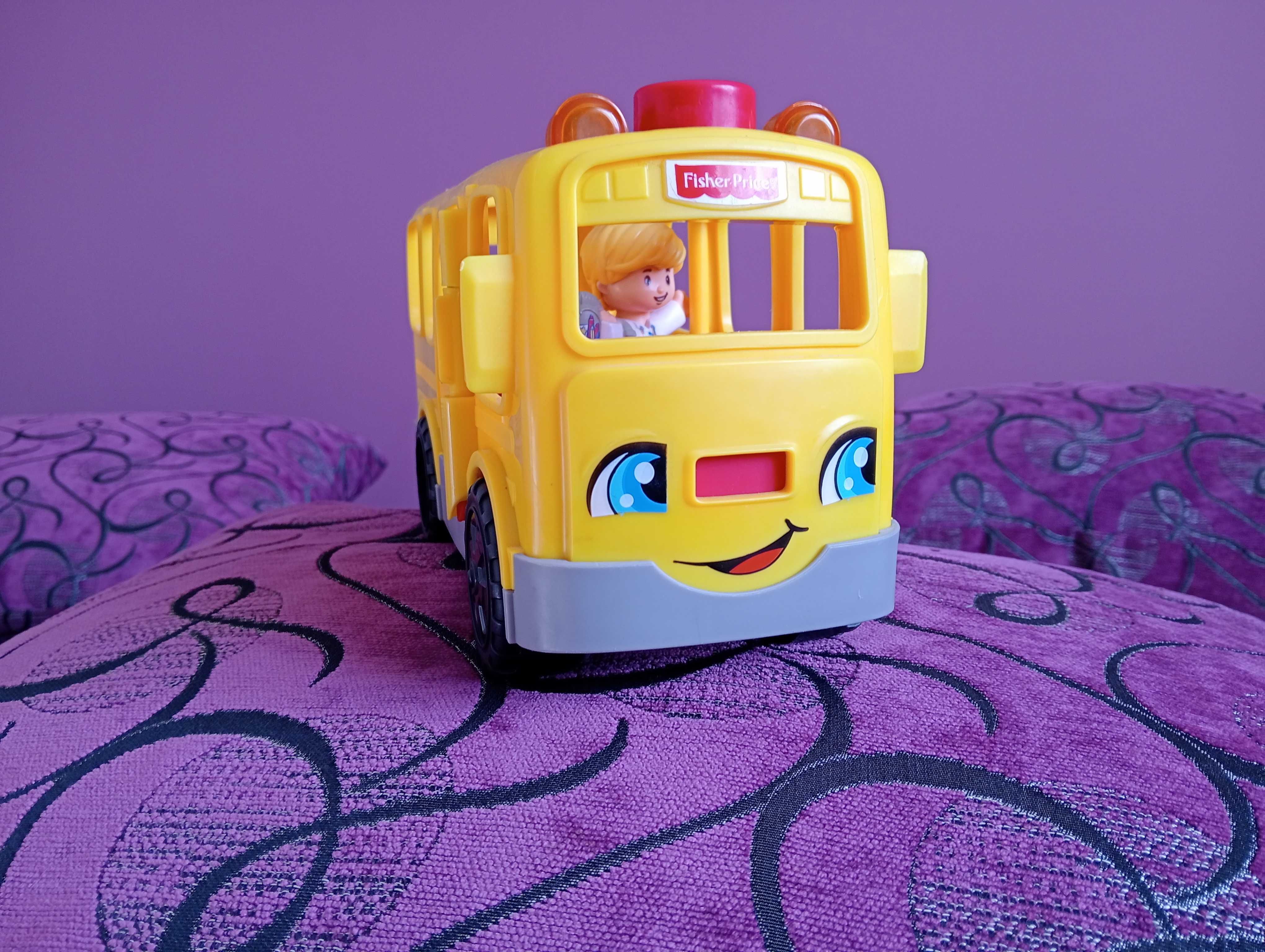 Autobus Fischer Price grajacy