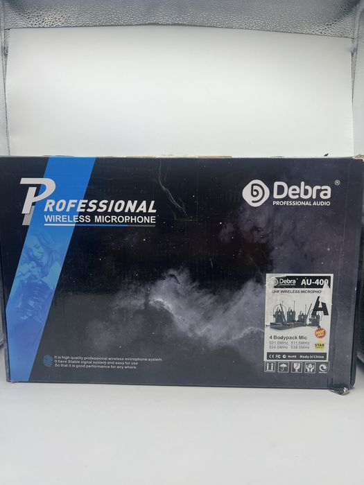 бездротова мікрофонна система, Debra AU-400 UHF 4