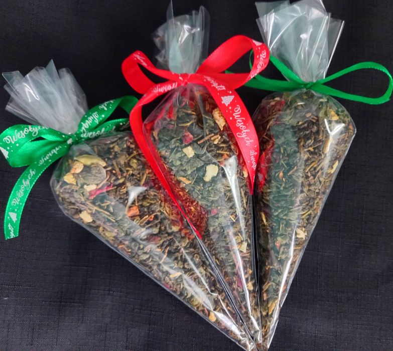 Rożki herbaciane handmade idealne na prezent, idealne do boxów