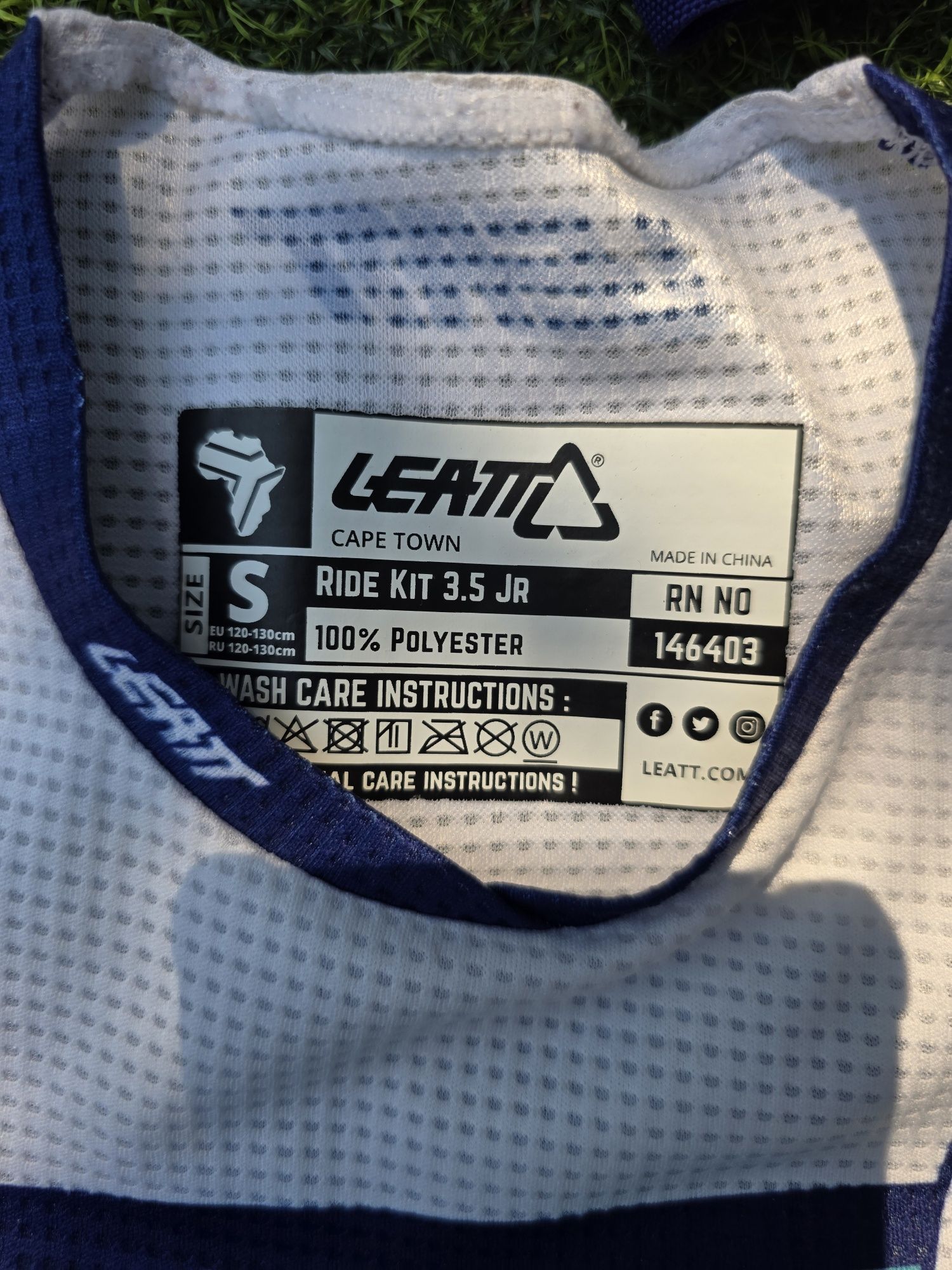 Equipamentos Leatt criança motocross