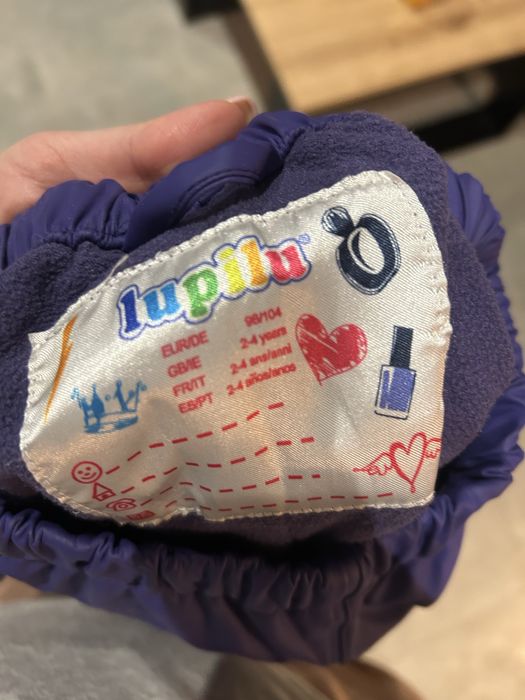 Spodnie śniegowe Lupilu 98-104