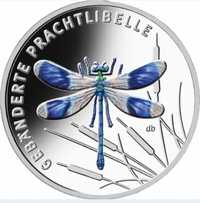 5€ euro niemiecka moneta okolicznościowa Świat owadów