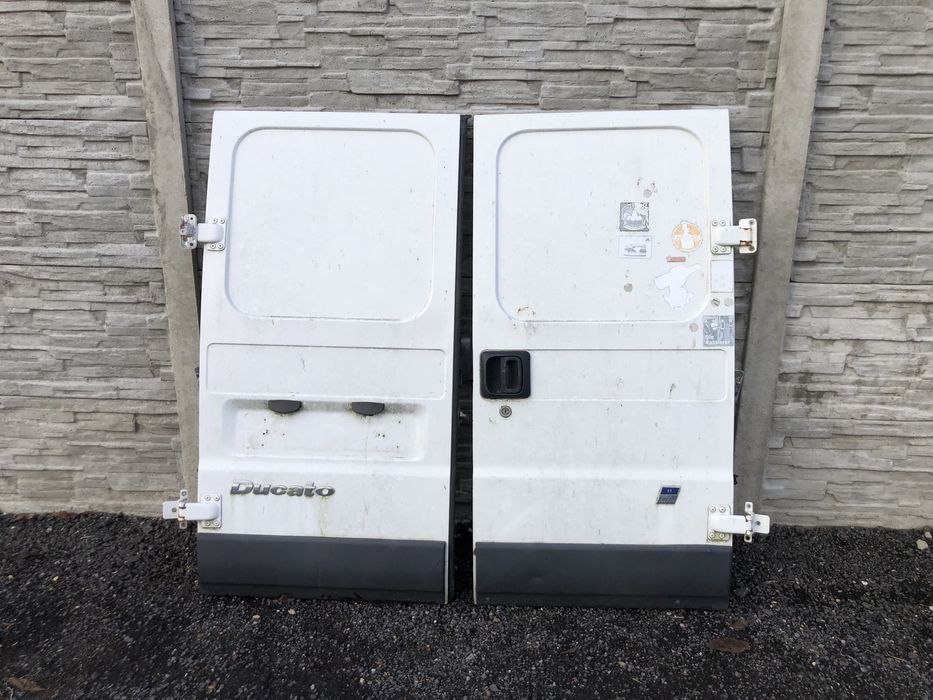 DRZWI TYŁ KOMPLET, zdrowe !ducato jumper boxer 1998r-2006r