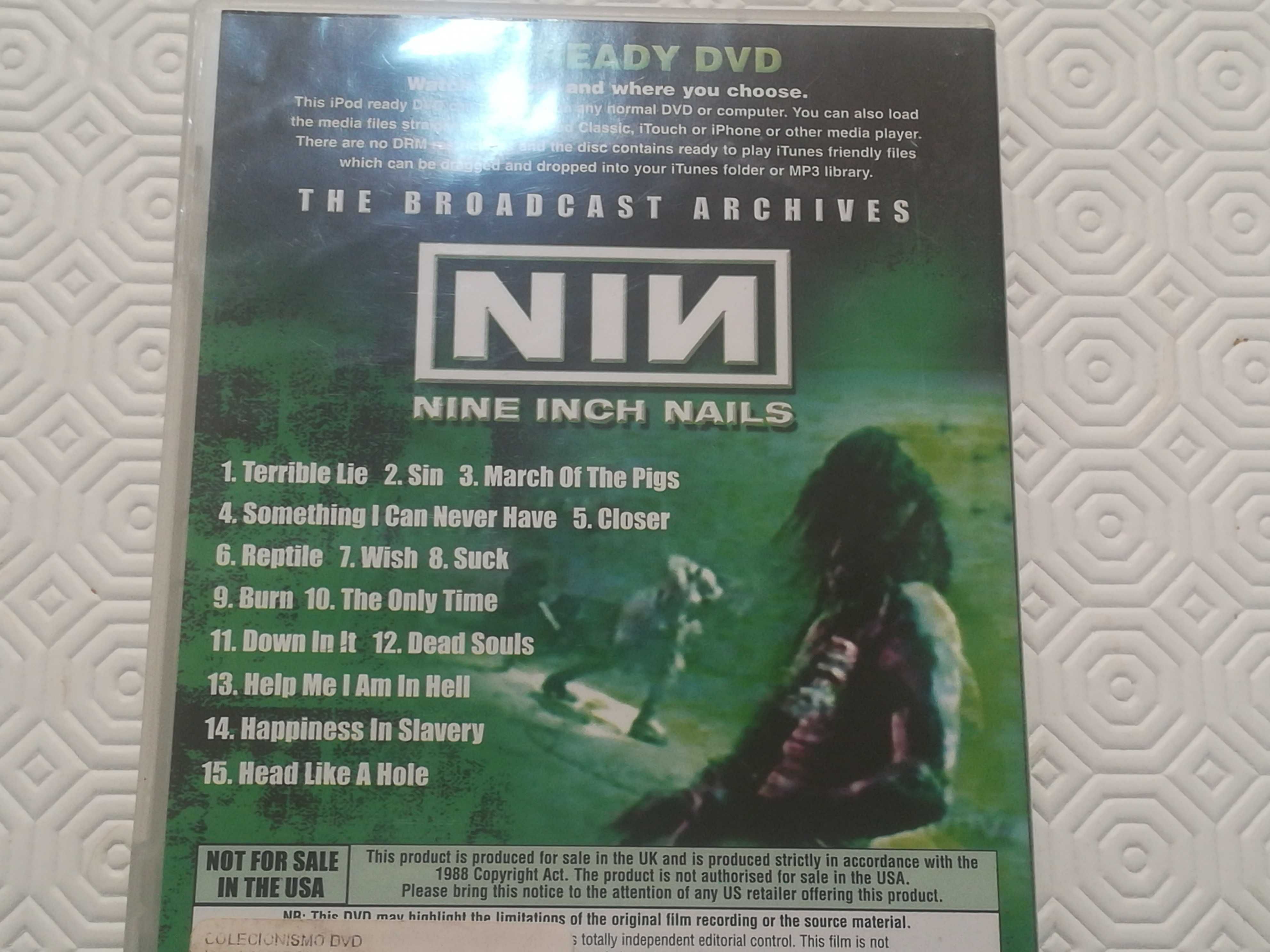 Dvd Nine inch nails The broadcast archives classic performances