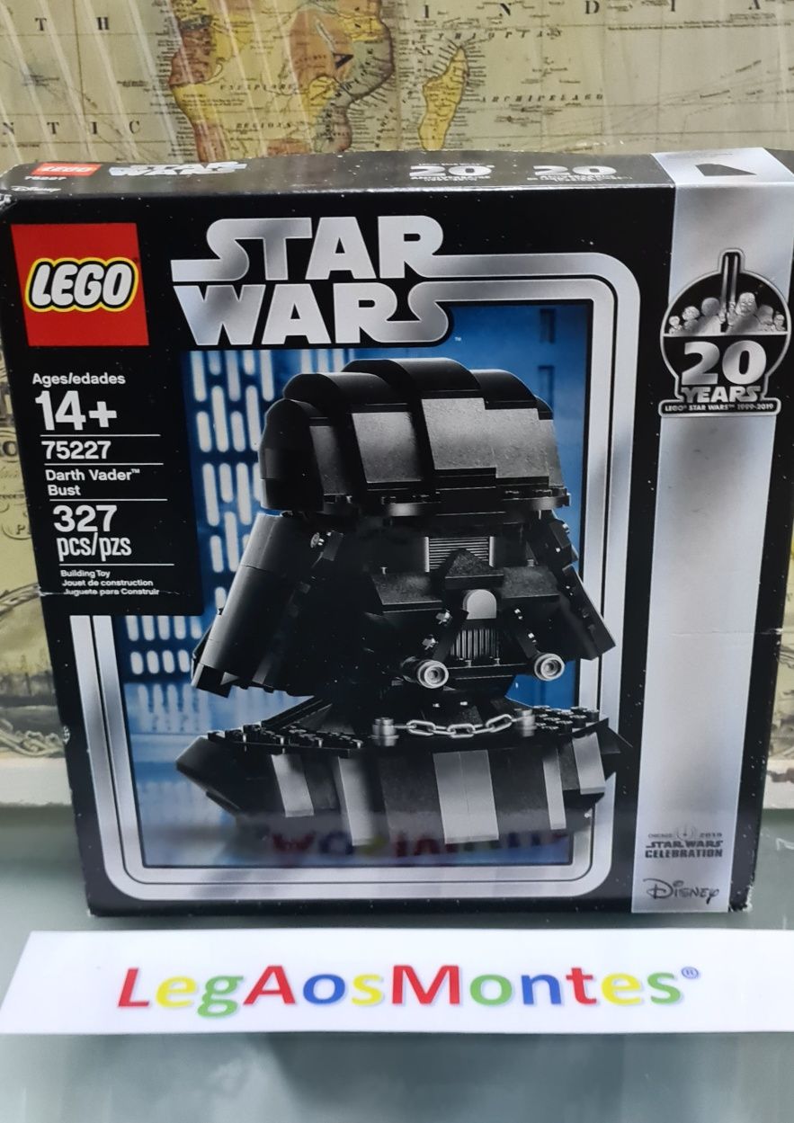 Lego Star Wars 75227 Darth vader Helmet. USA Limited edition. Selado.