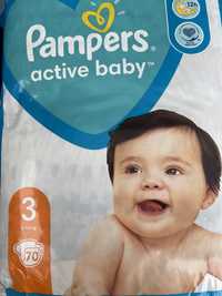 Підгузники Pampers active baby 3 70 штук