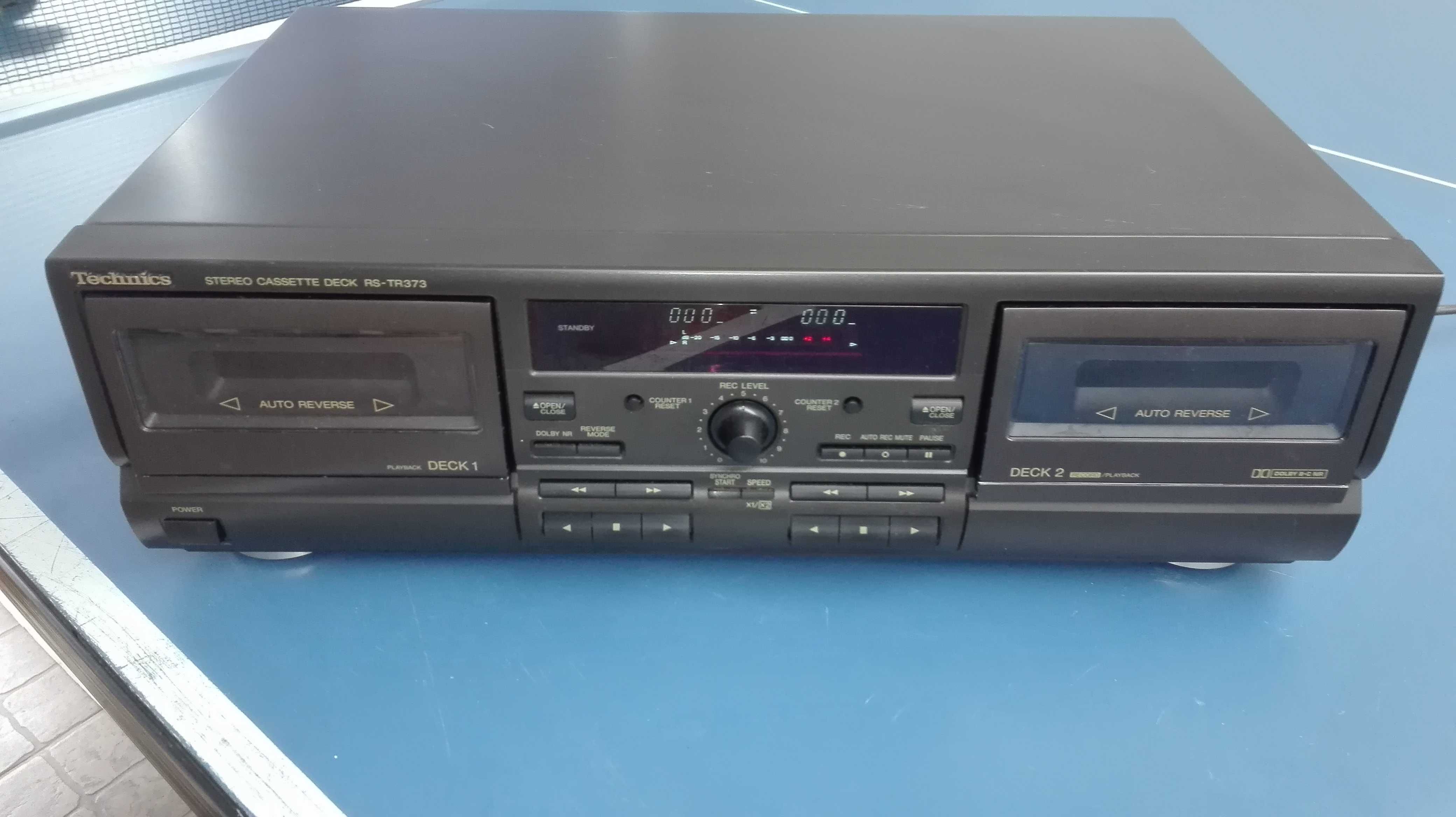 Technics RS-TR373 - Stereo Cassette Deck