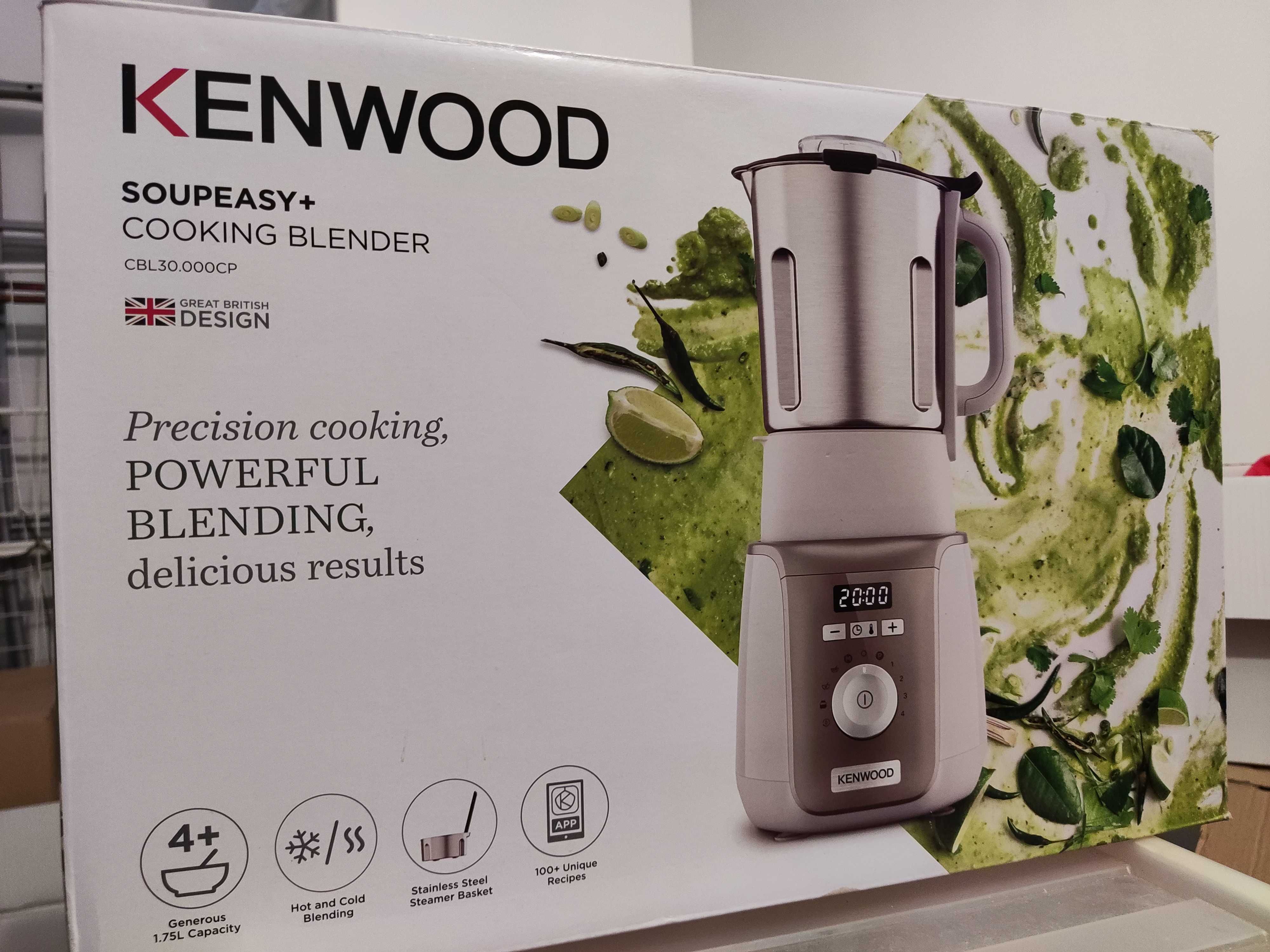 Maquina Fazer Sopa - Kenwood SOUPEASY+ CBL30 (NOVA, na CAIXA)
