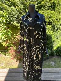 Suknia viskozowa firmy Massimo Dutti