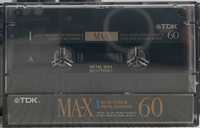 TDK MA-X 60 type IV metal
