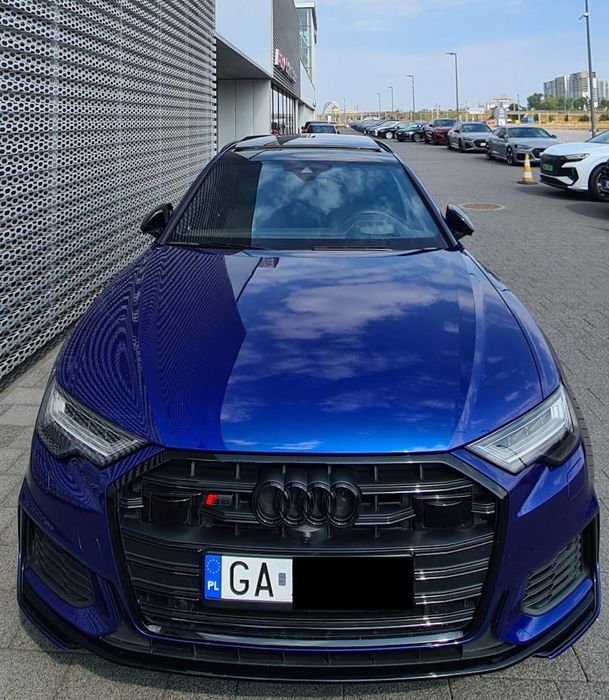 Audi S6 Avant Audi S6 niemal pełna konfiguracja, piękny kolor Navarra Blue GDANSK