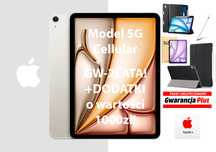 NOWY Apple iPad Air 11 128GB Wi-Fi+Cellular M2 GW-2LATA +DODATKI! FV