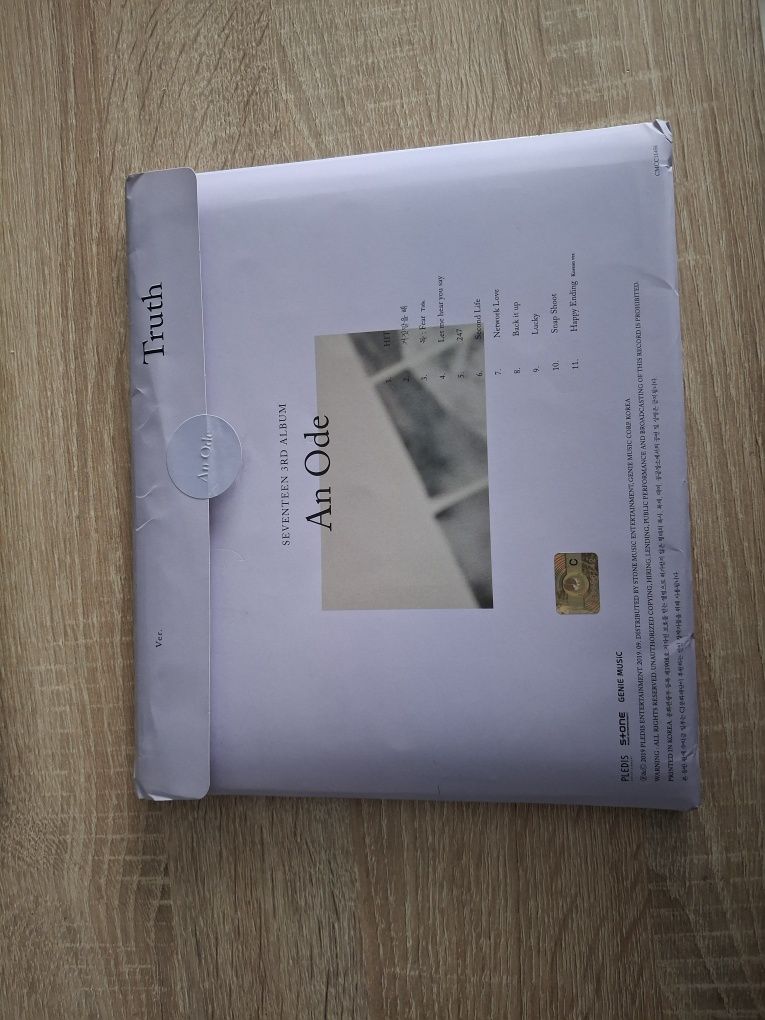 Album Seventeen An Ode Truth ver.