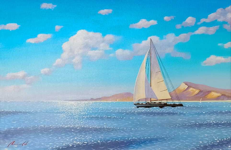 Картина. Морской пейзаж. 40 х 60 см.