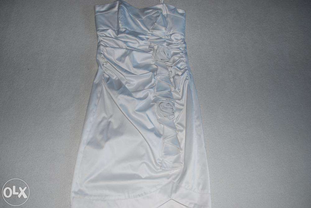 Sukienka biel Carina rozmiar 38 M