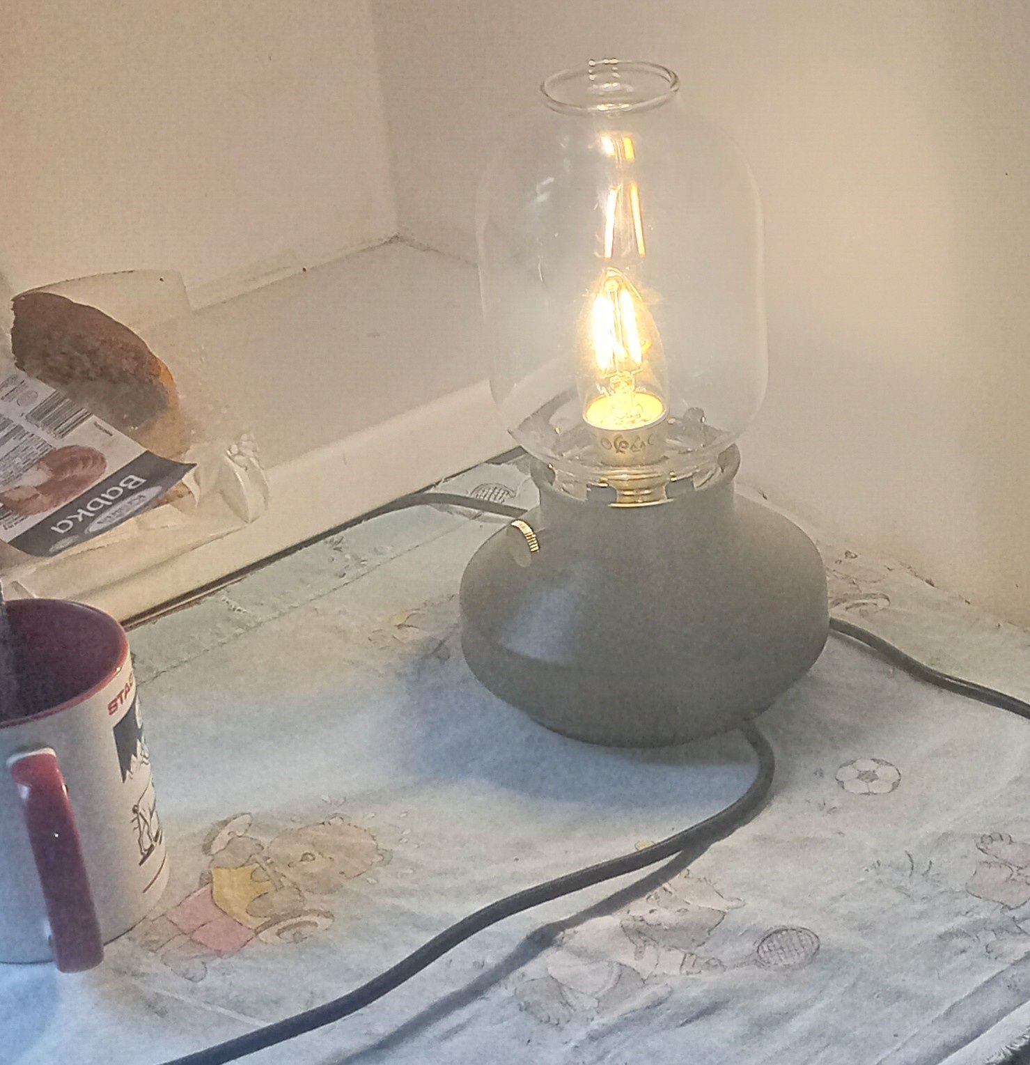 Lampka IKEA z regulacją + żarówka