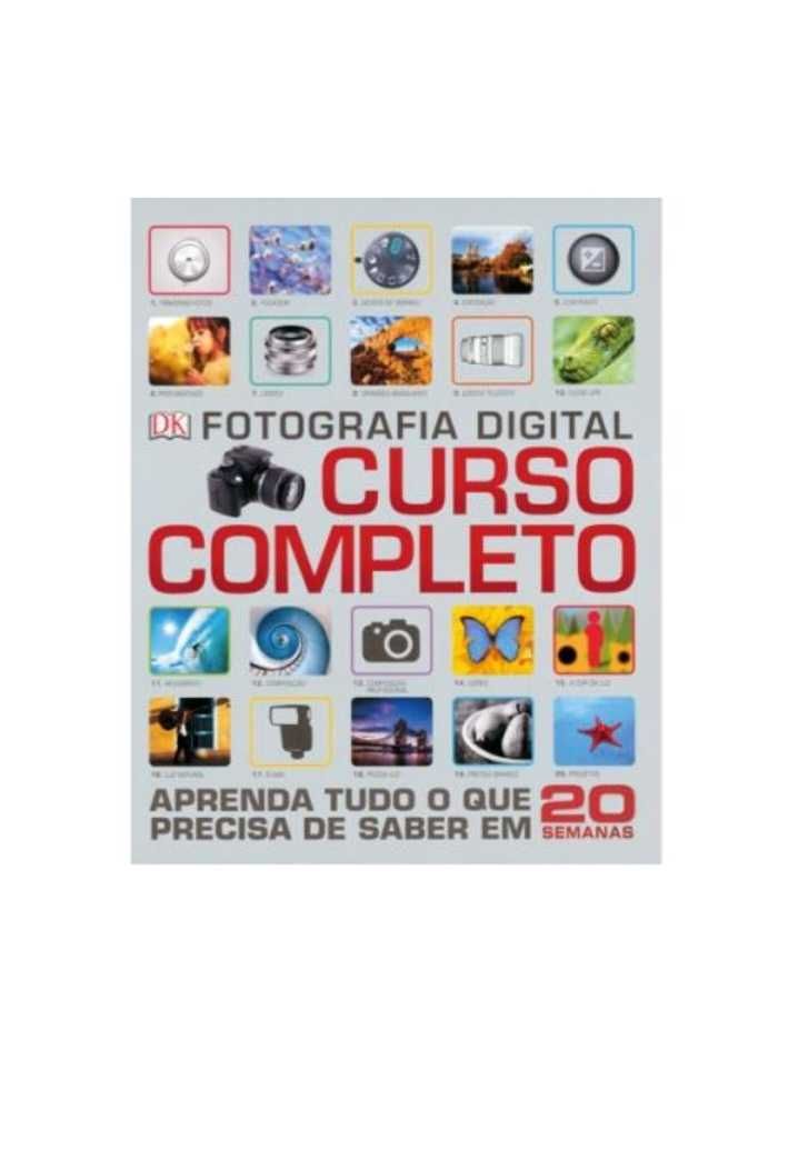 Livro fotografia digital Curso completo