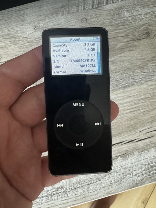 Ipod nano 1 4 gb A1137