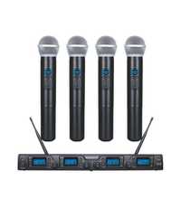 Kits de microfone sem fio (wireless) disponível com (1 , 2 ou 4 micro)