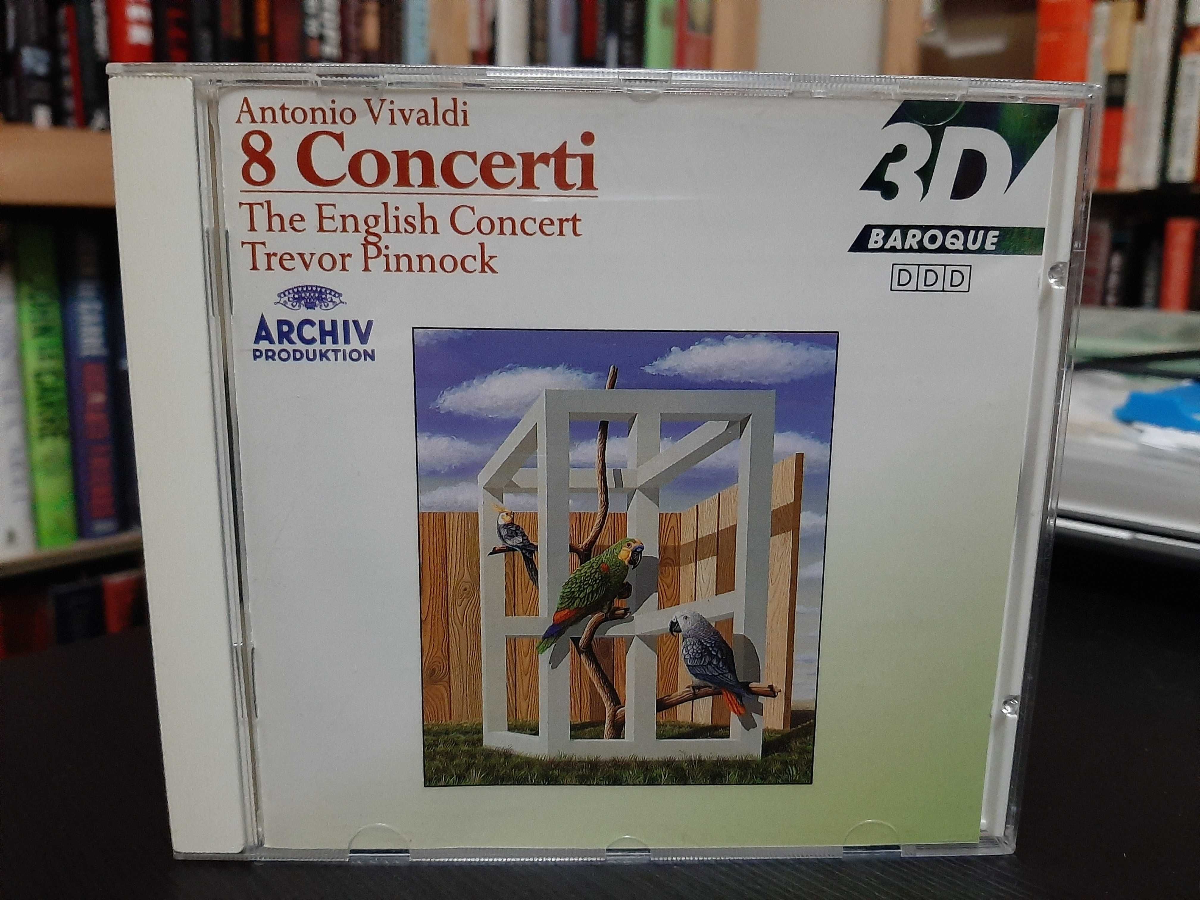 Vivaldi – 8 Concerti – The English Concert, Trevor Pinnock
