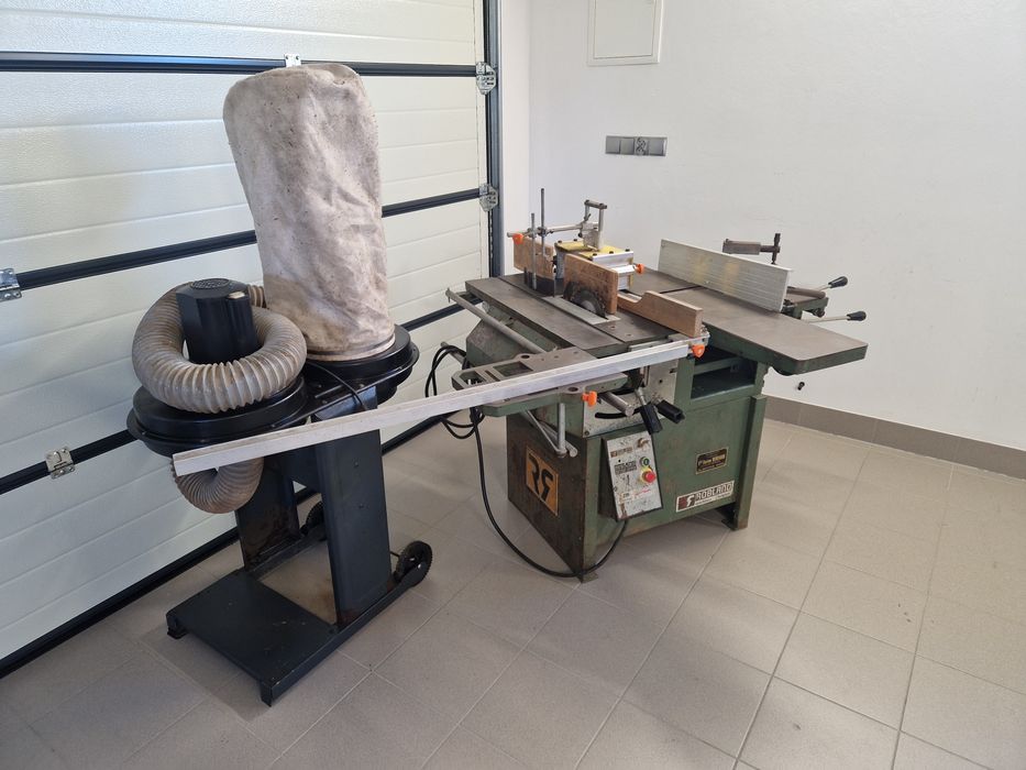 Wieloczynnościowa Wyrówniarka Grubościówka Piła Frezarka Wiertarka