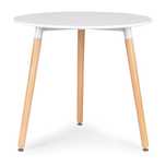 Stół stolik okrągły 80cm nowoczesny do salonu salonu ModernHome