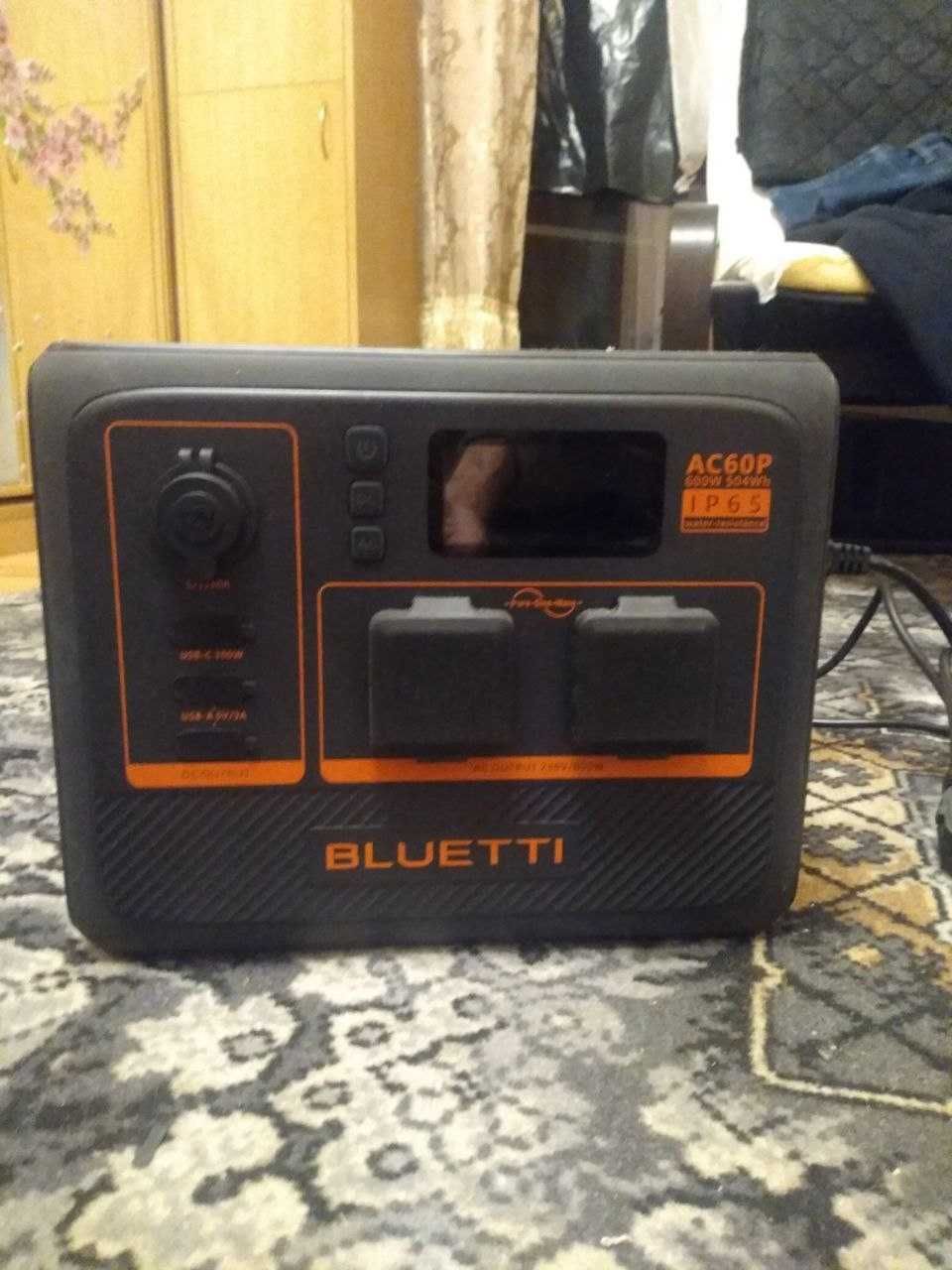 Зарядная станция Bluetti AC60P / 600 Вт / 504 Вт⋅ч