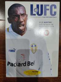 Programa oficial Leeds Marítimo UEFA 1998/99