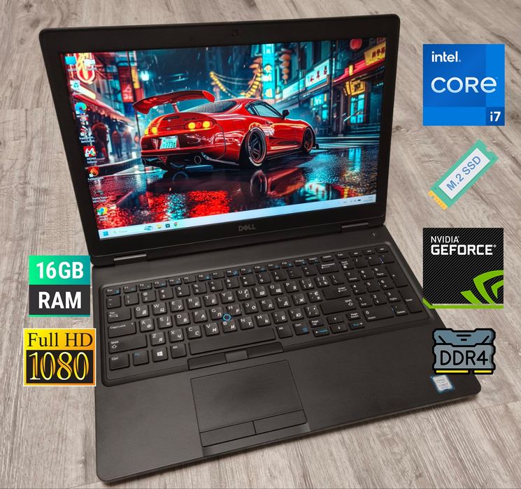 Ігровий ноут 12ядер/NVIDIA/i7/SSD/FullHD IPS/16GB DDR4/батарея тримає